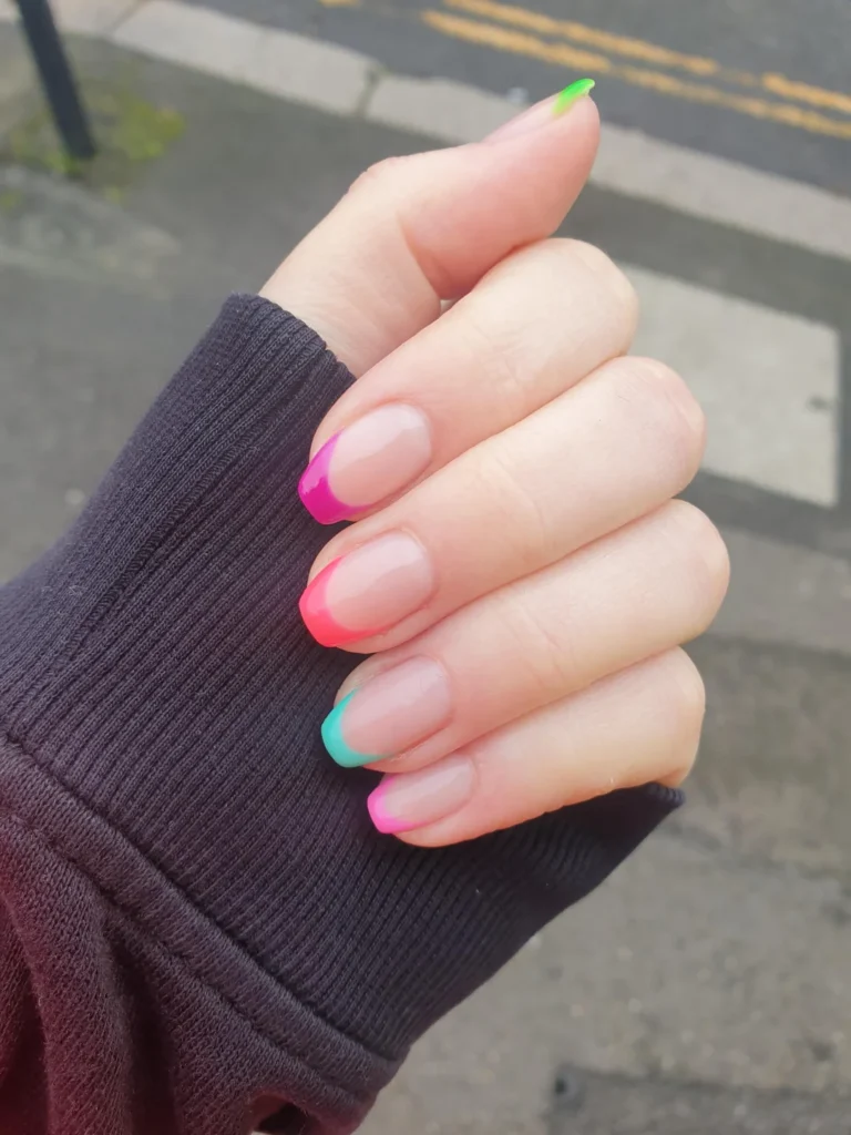 Bright French Tips