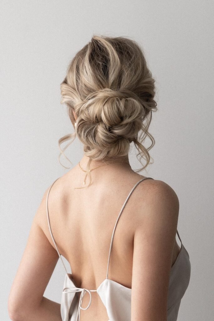 Tousled Low Bun