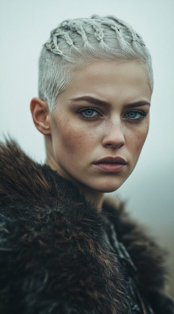 Braided Pixie Cut