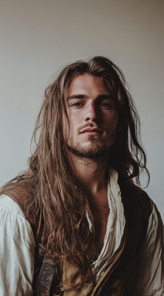 Classic Messy Long Hair
