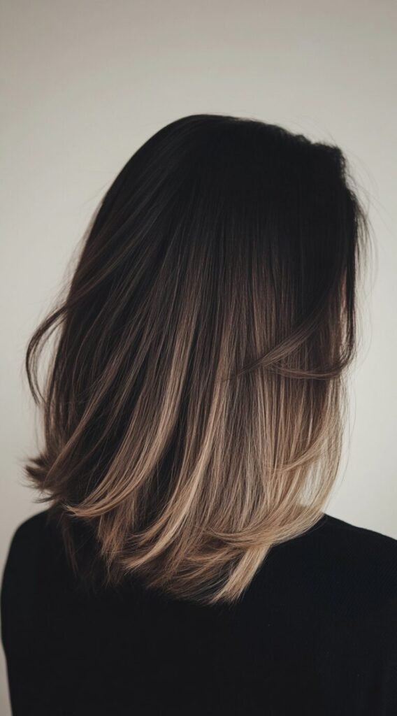 Dark to Light Ash Blonde Balayage