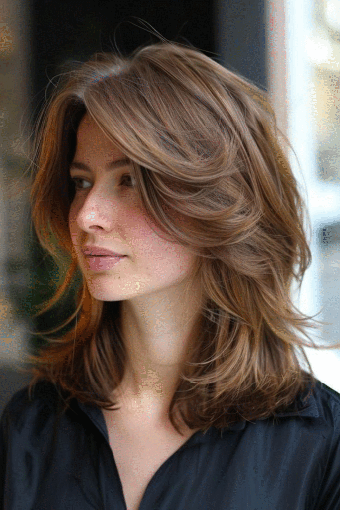 Shoulder-Length Shag