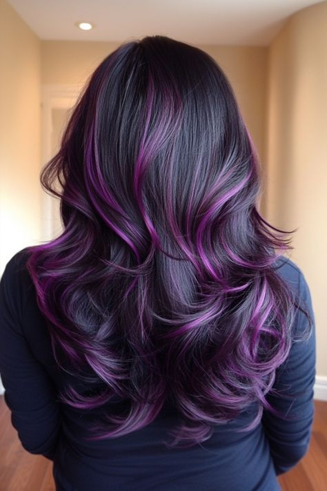 Rainbow with Plum Base