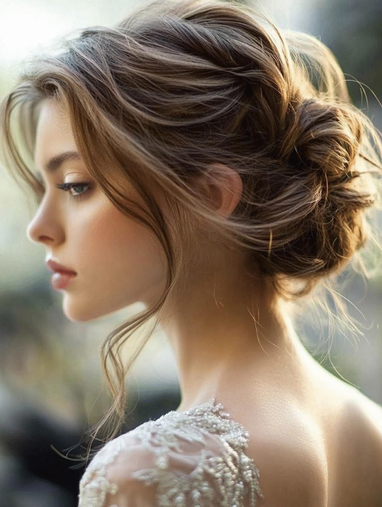 Loose Messy Chignon