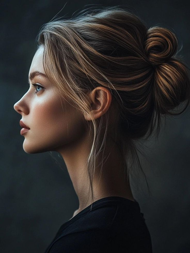 Twisted Messy Bun