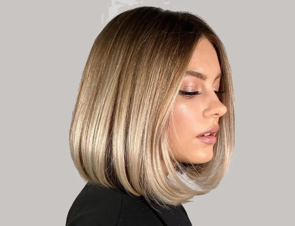 Bobcat with Balayage Highlights