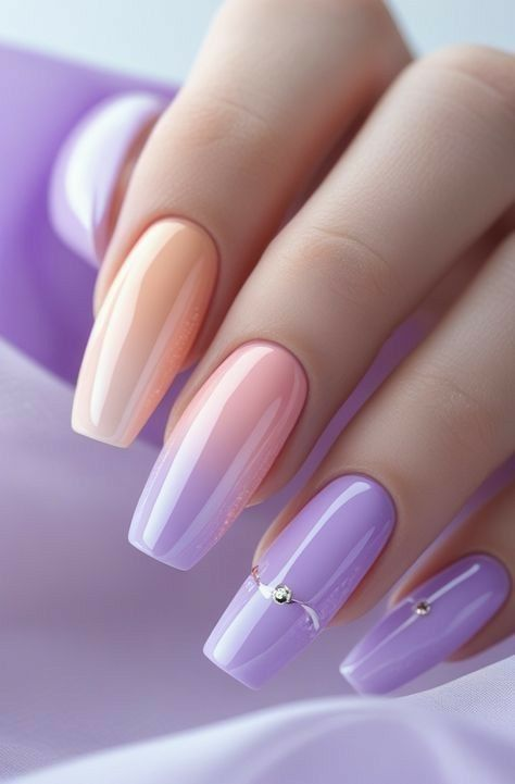 Two-Tone Pastel Fade