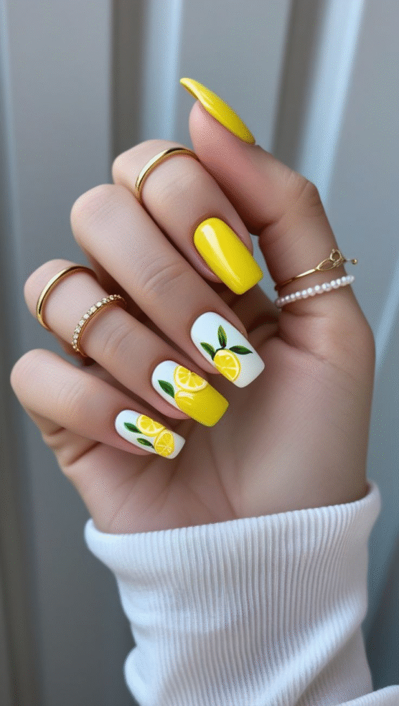 Lemon Yellow Pops