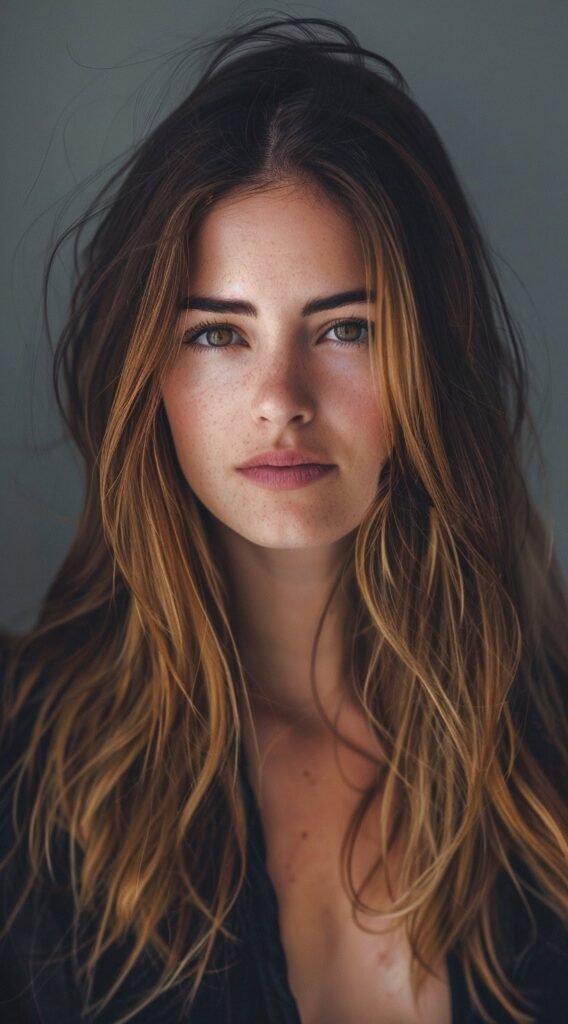Layered with Middle Part