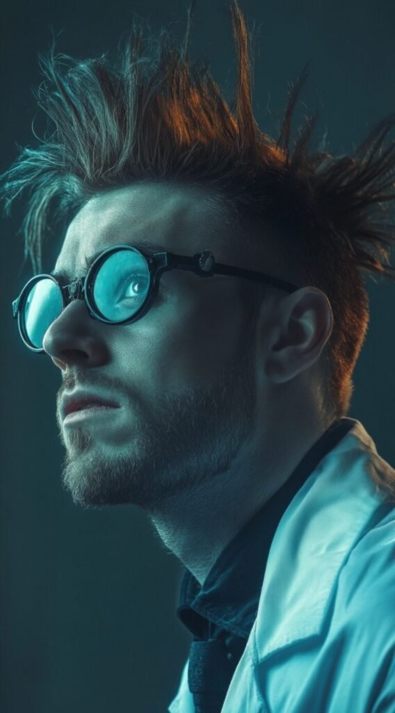 Mad Scientist Wild Hair