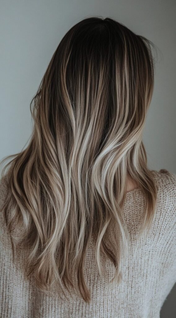 Bold Platinum Blonde Streaks