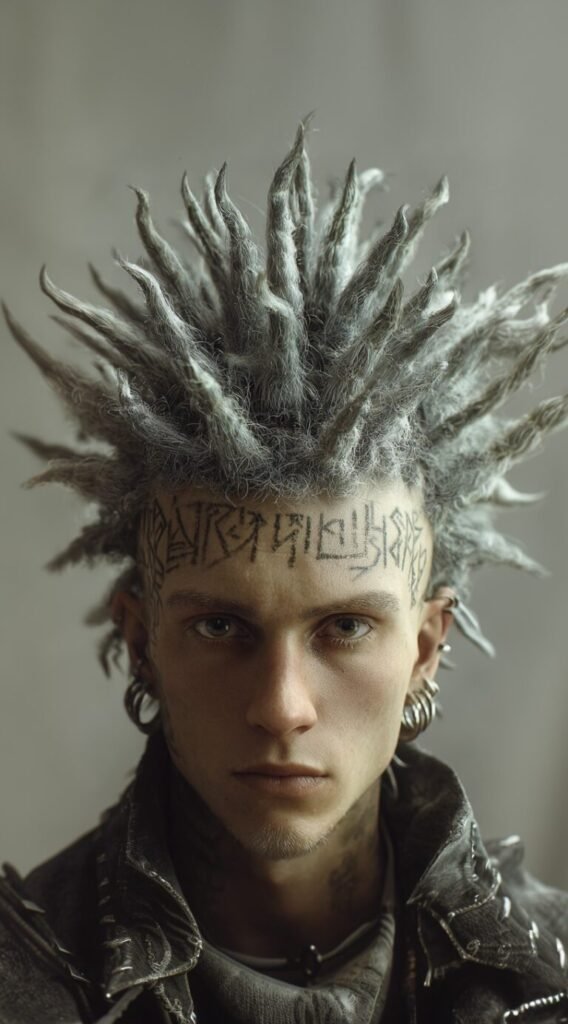 Post-Apocalyptic Punk Warlock Spikes
