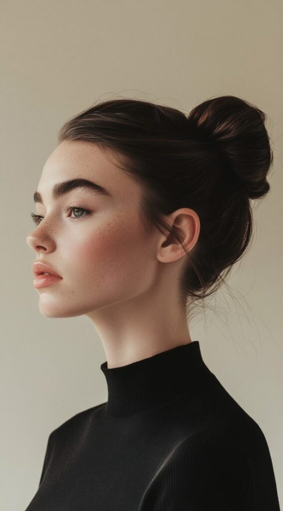 Sleek High Bun