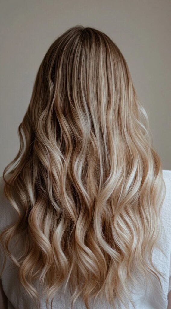Soft Honey Blonde Balayage