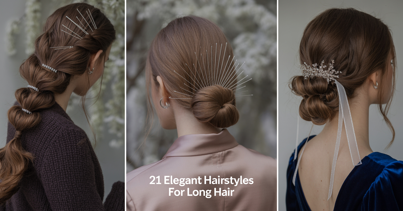 21 Elegant Hairstyles for Long Hair