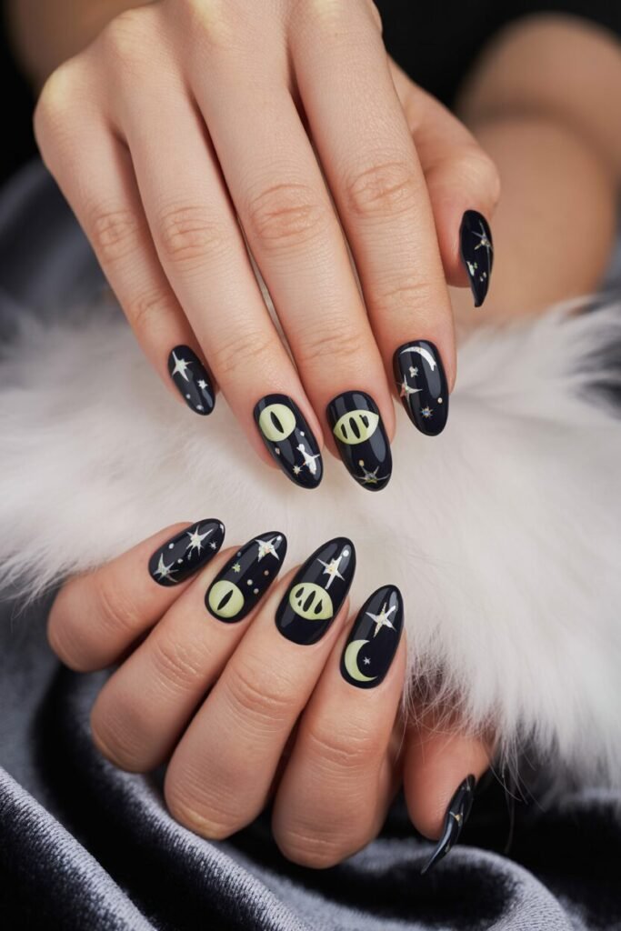 Black Cat Nails